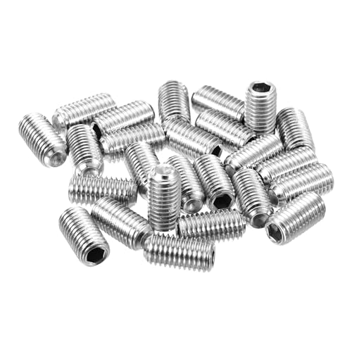 Amazon | uxcell 六角穴付きイモネジ 304ステンレス鋼 ヘッドソケット